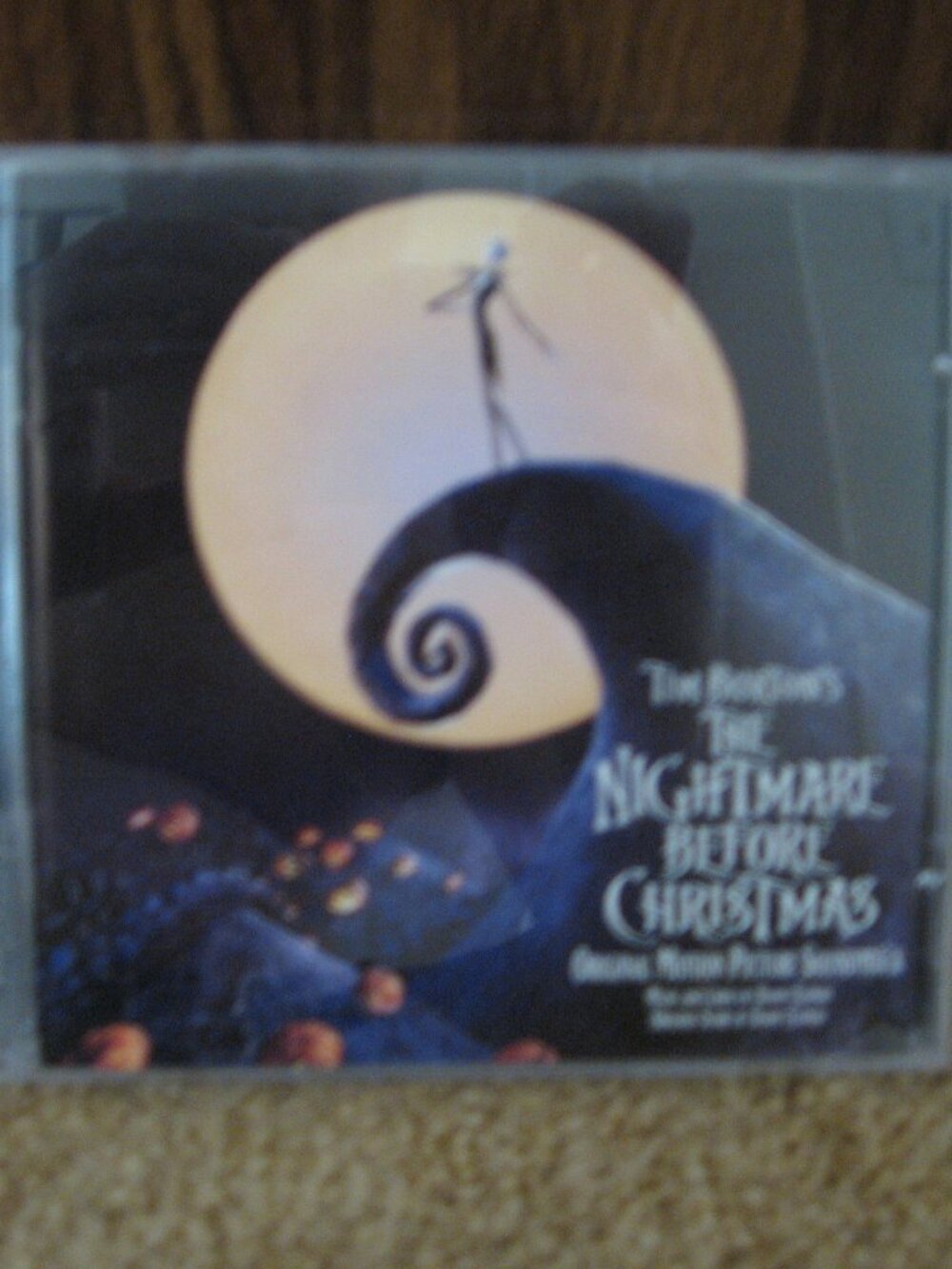 The Nightmare Before Christmas & Aladdin Soundtrack CD